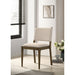 Crispin - Upholstered Dining Chair (Set of 2) - Brown Furniture Max