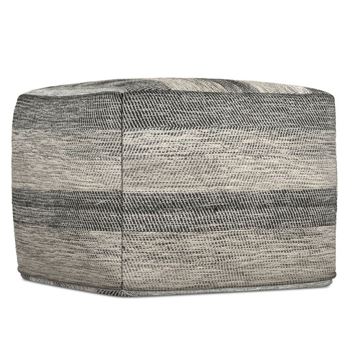 Clay - Square Pouf, Upholstered Simpli-Home
