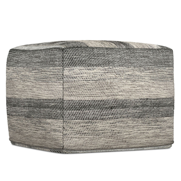 Clay - Square Pouf, Upholstered Simpli-Home