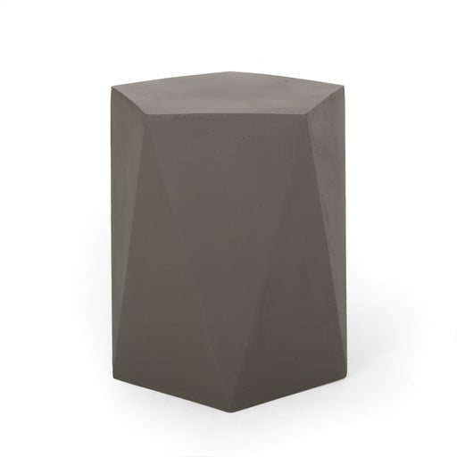 Side Table With Geometric Design Noble House