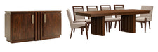 Reena - Extendable Trestle Dining Table Set Magnussen Furniture