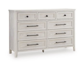 Darbonton - Dresser - Dove White Signature Design by Ashley®