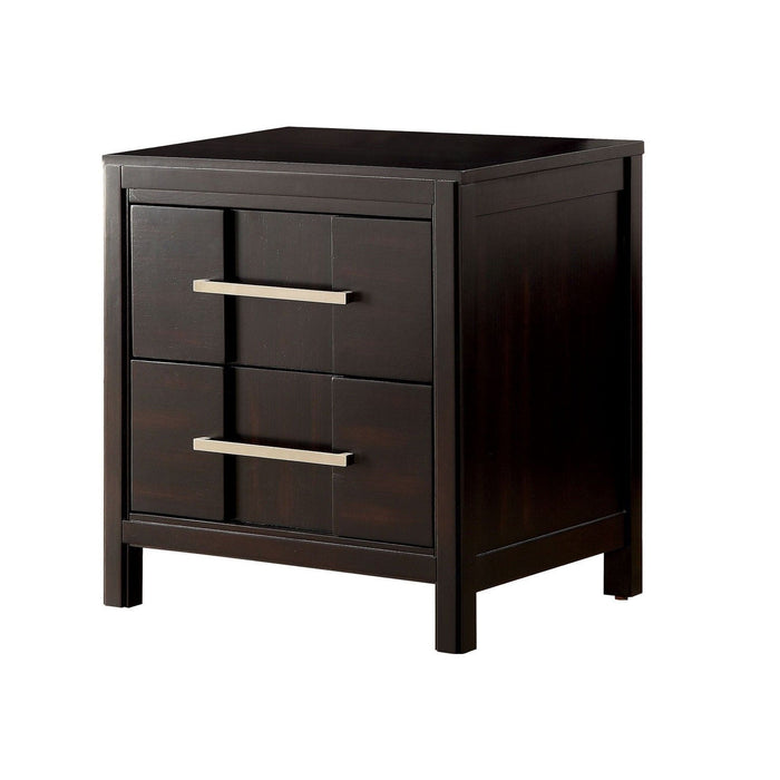 Nightstand With 2 Drawers Design Home Essentials