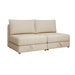 Modular Sectional Sofa With Storage, Convertible 2 Seater Sleeper Sofa - Beige Home Essentials
