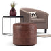 Connor - Handcrafted Round Pouf Simpli-Home