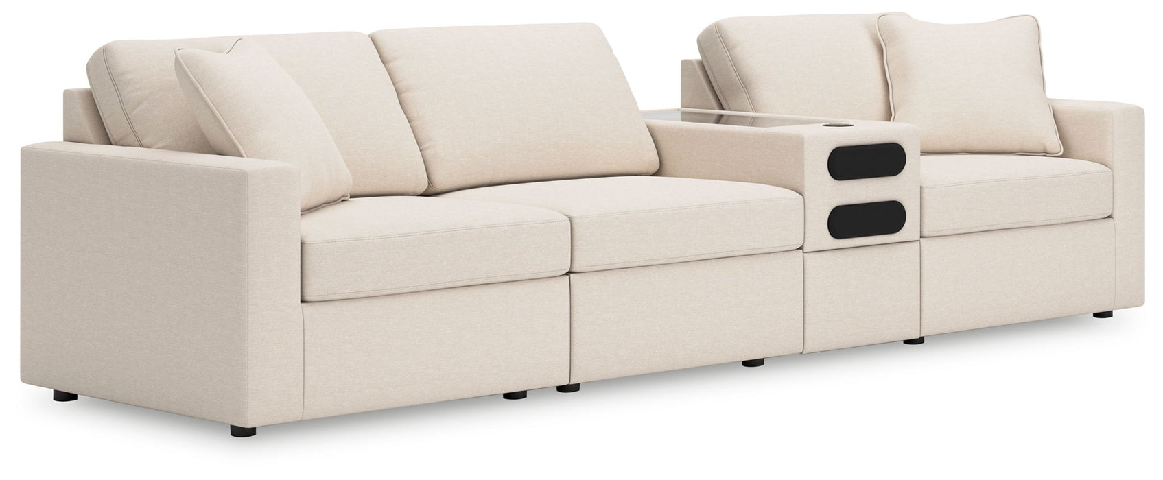 Modmax - Straight Sectional - Oyster Signature Design by Ashley®