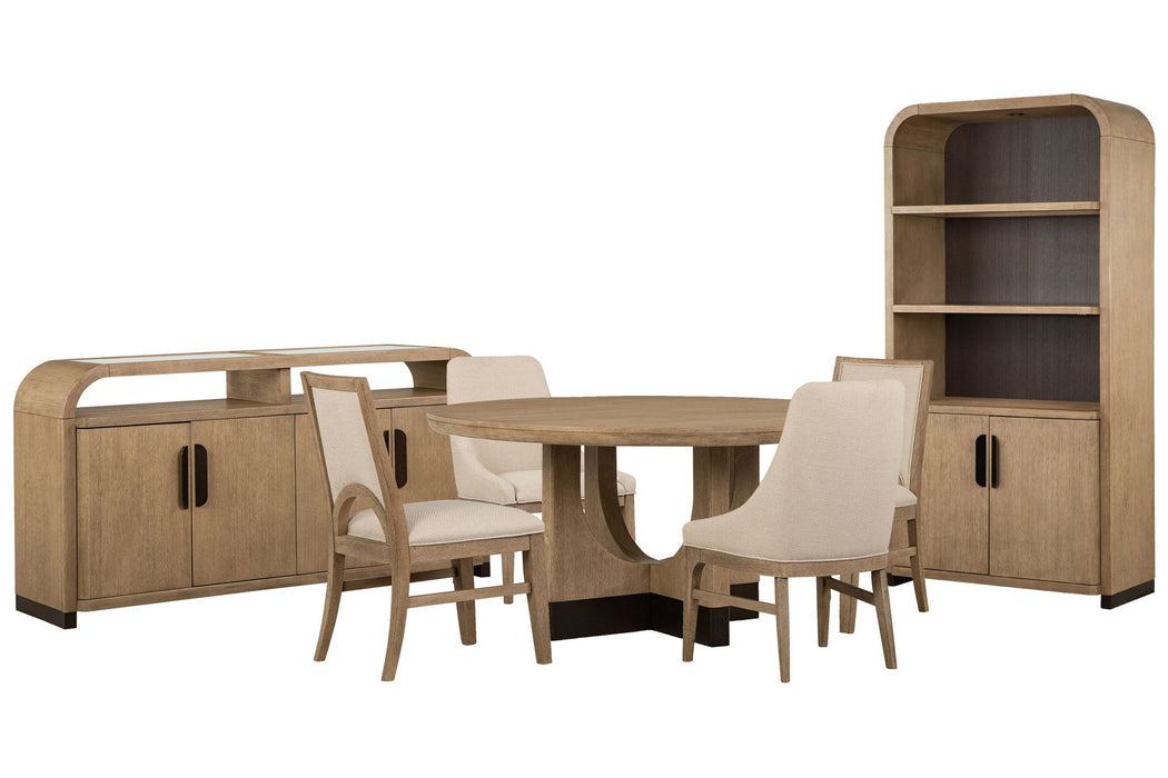 Tristan - 60" Round Dining Table Set Magnussen Furniture