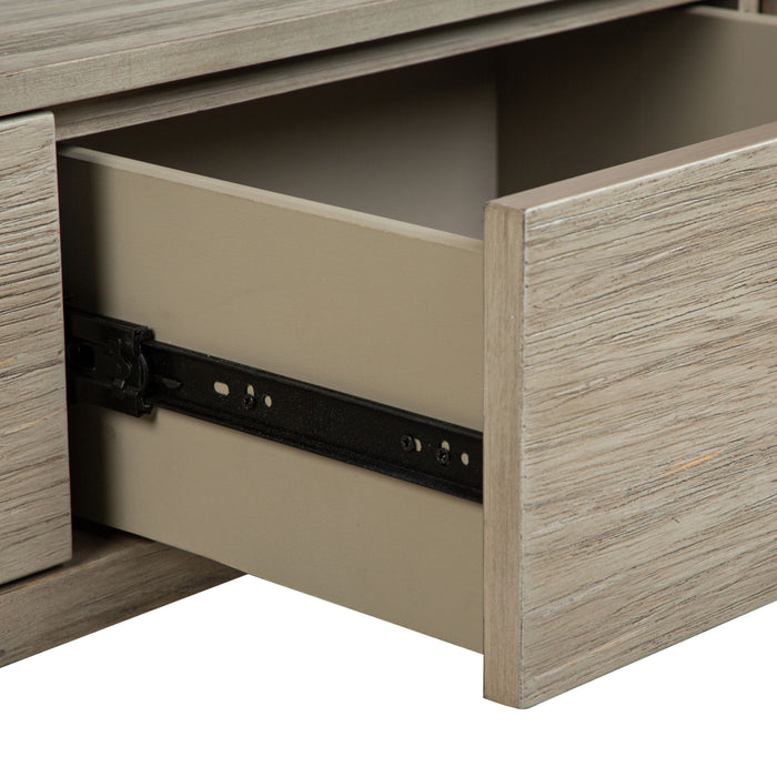 Conrad - Rectangular Sofa Table - Stone Harbor Gray Magnussen Furniture
