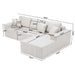L - Shaped Corner Chaise Sofa Bed Home Essentials