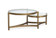 Cassidy - Shaped Cocktail Table - Aged Brass And Volakas Classic Magnussen Furniture