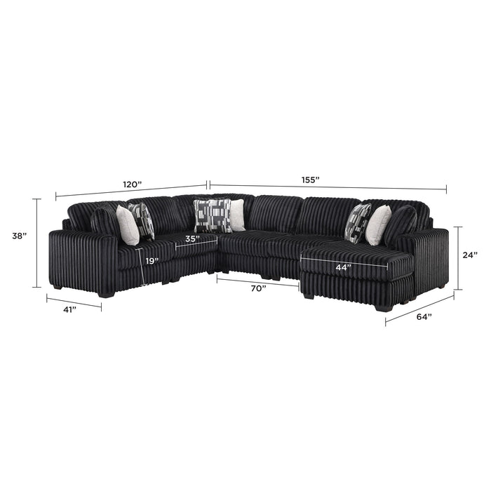 Snuggle - Living Room Sectional Matrix Furniture Group