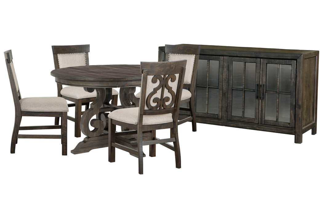Bellamy - 48" Round Dining Table Set Magnussen Furniture