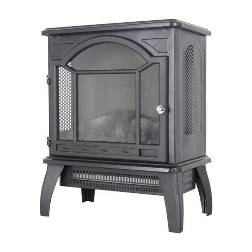3D Flame Electric Infrared Quartz Fireplace Stove With Remote Control Home Essentials
