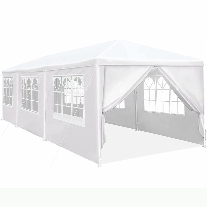 10X20' Outdoor Garden Gazebo Wedding Party Tent Canopy Marquee With Removable Sidewalls