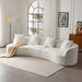 Elegant Curved Sectional Sofa With Full Foam Comfort Noble House