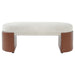 Upholstered Indoor Dining Bench Noble House