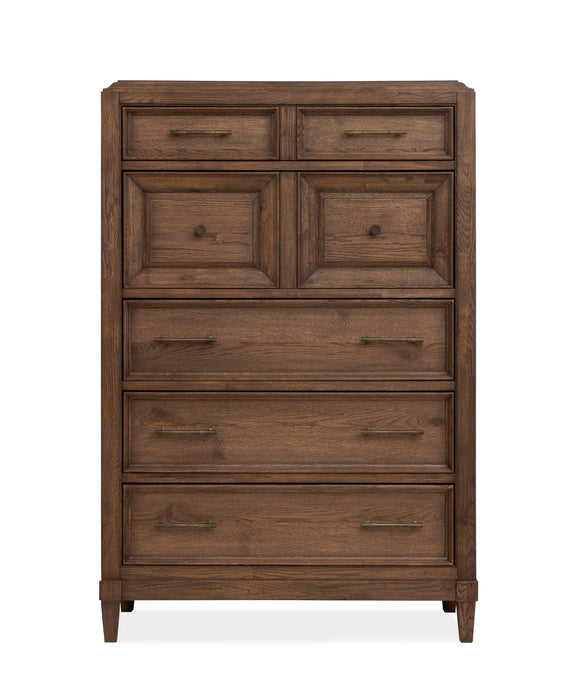 Groveland Park - Drawer Chest - Antique Coffee Magnussen Furniture