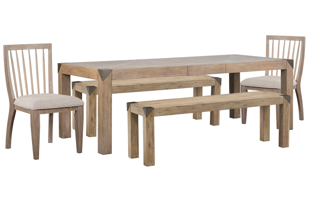 Ainsley - Extendable Rectangular Dining Table Set Magnussen Furniture