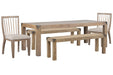 Ainsley - Extendable Rectangular Dining Table Set Magnussen Furniture