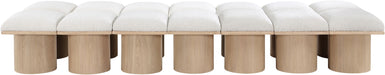 Pavilion - 14 Piece Modular Bench With Natural Base Meridian Furniture