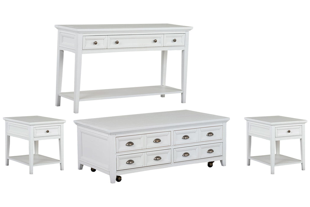 Heron Cove - Lift Top Storage Cocktail Table Set Magnussen Furniture