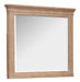 Harmony Heights - Landscape Mirror - Belgium Wheat Magnussen Furniture