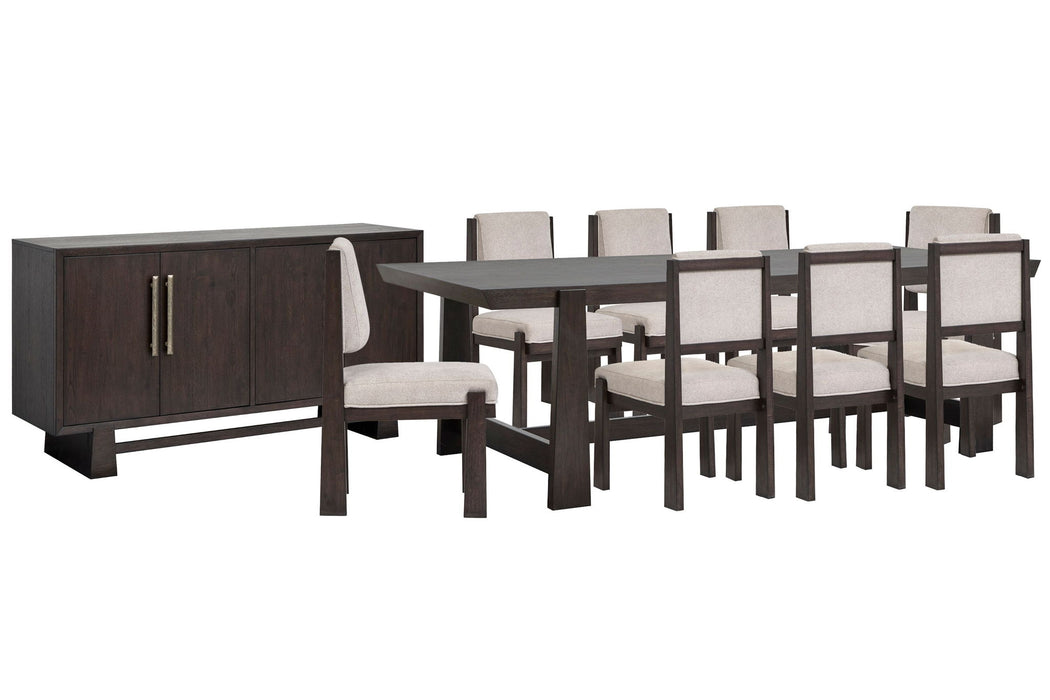 Tauren - Trestle Dining Table Set Magnussen Furniture
