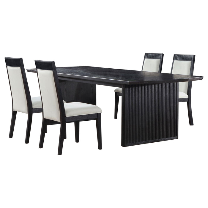 Ennis - Extension Leaf Dining Table Set With Chairs Furniture Max