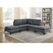 Upholstered Modular Sectional With Tall Legs, Medium Firm Seat Home Essentials