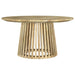 Diana - 2 Piece Round Coffee And End Table Set - Natural Furniture Max