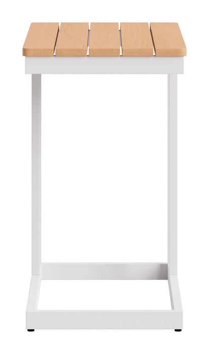 Tamaru - Side Table - Natural / White Zuo Modern