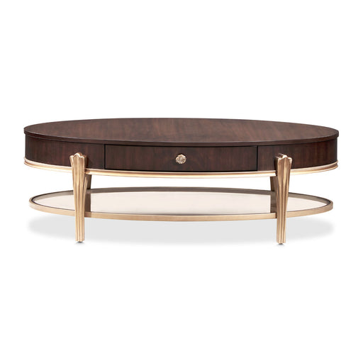 Camellia Field - Living Room Table With Drawer Michael Amini