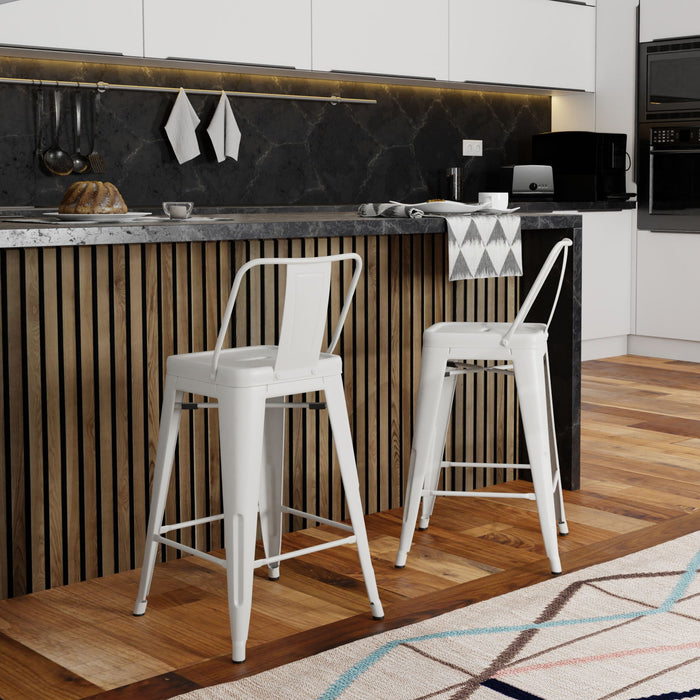 Rayne - Multifunctional Metal Stool Simpli-Home