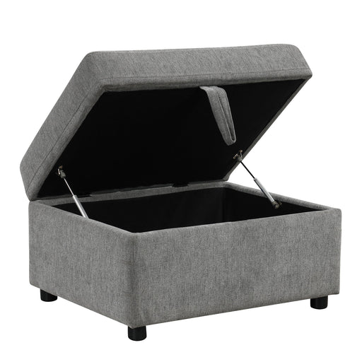 Movable Storage Ottoman Footrest For Living Room Hearth and Haven