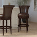 Swivel Barstool With High-Back Home Essentials