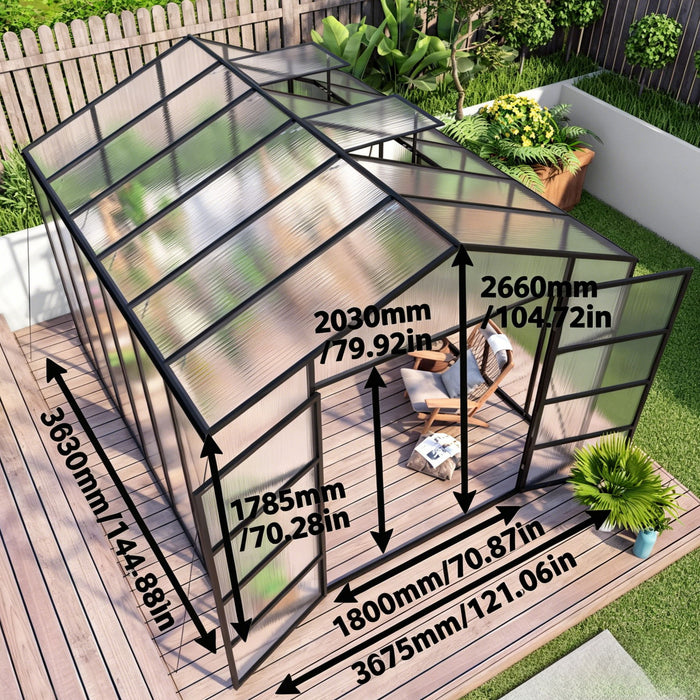 Gain Height Windproof house All Season Outdoor Garden Shelter Daily Nest