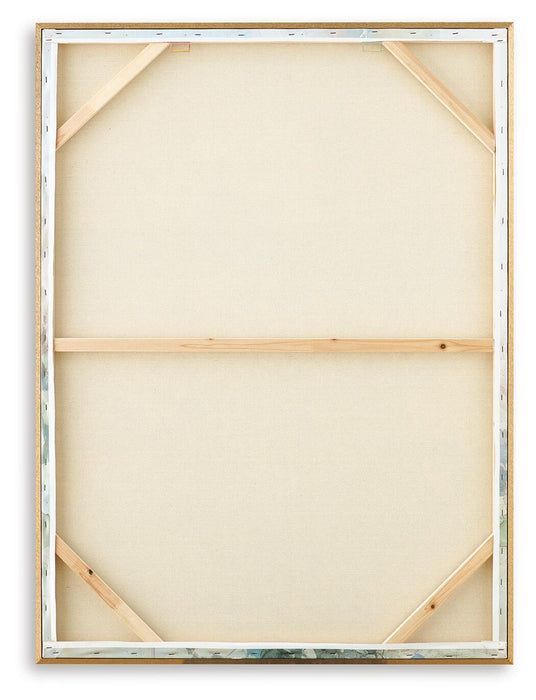 Reedster - Wall Art - Green / Blue / Yellow Signature Design by Ashley®
