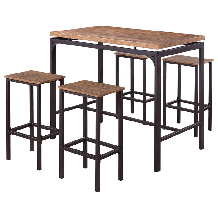 5 Piece Bar Set - Chestnut Furniture Max