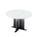 Round Dining Table With Cross Base, Modern Home Furniture Home Essentials
