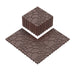 Stone Texture Patio Deck Tiles, 44 Pieces Daily Nest