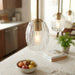 Vista - Single Pendant Chain Hanging Light - Clear / Gold Ashcroft Furniture