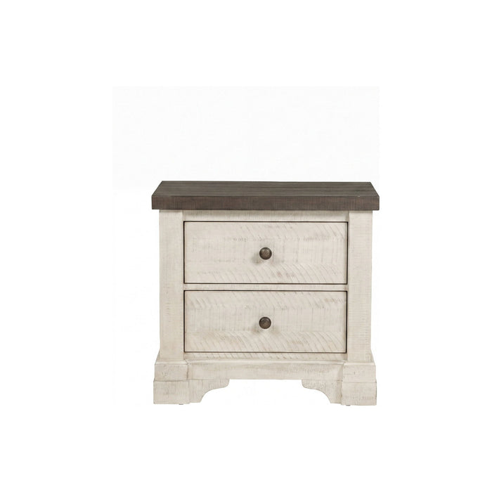 Augusta - Two Drawer Nightstand With USB Port New Classic