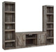 Wynnlow - 3-Piece Entertainment Center - Gray Signature Design by Ashley®