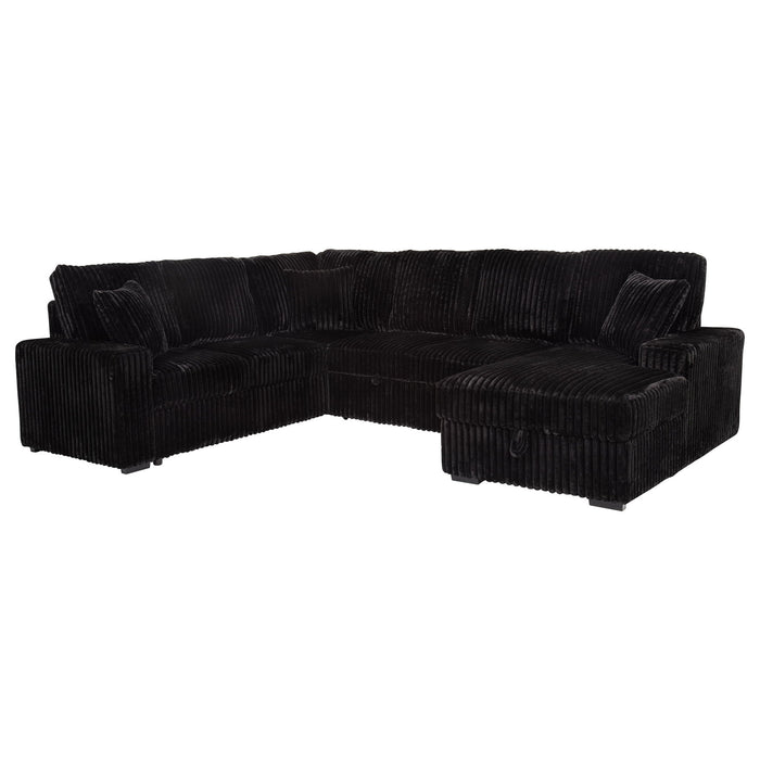 Thurston - Storage Sectional Sofa With Pop Up Bed