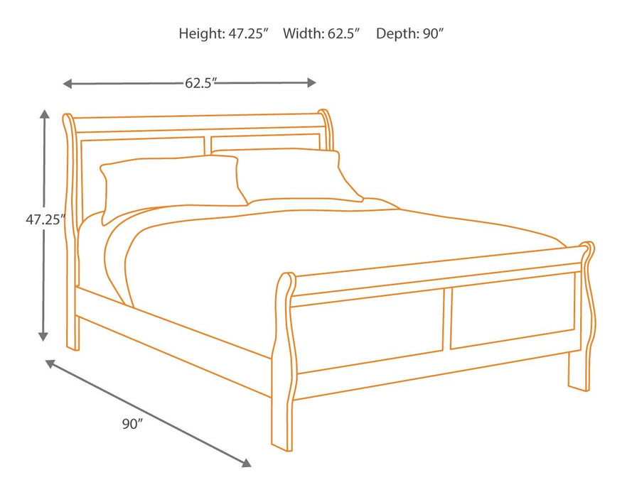Alisdair - Sleigh Bed Signature Design by Ashley®