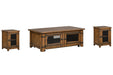 Chesterfield - Lift Top Storage Caster Cocktail Table Set Magnussen Furniture