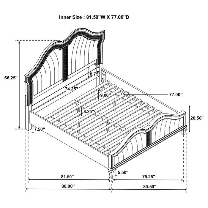 Katerina - Platform Bedroom Set Furniture Max