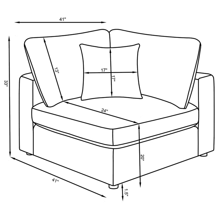 Rhette - Upholstered Sectional Furniture Max