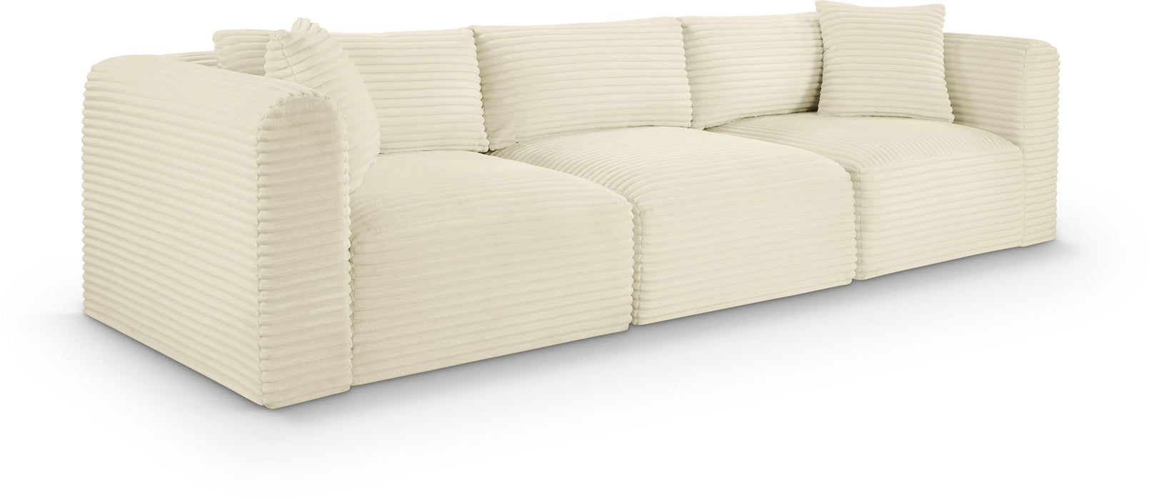Shaggy - 3 Seat Modular Sofa Meridian Furniture