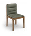 Ellis - Vegan Leather Upholstered Dining Chair (Set of 2) - Brown Base Meridian Furniture